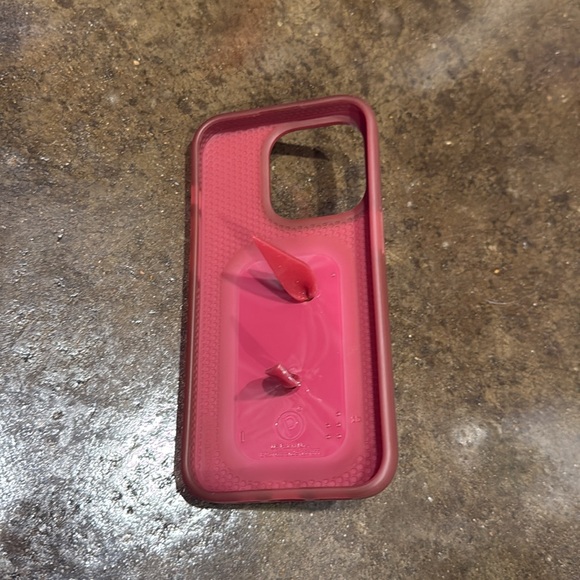 Loopy Case Red Glitter Phone Case - Picture 2 of 2